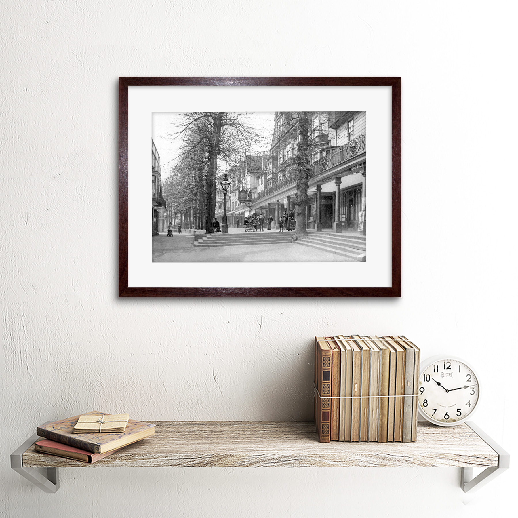 Vintage Foto Tunbridge Wells cobijas Inglaterra enmarcado impresión 12x16 pulgadas