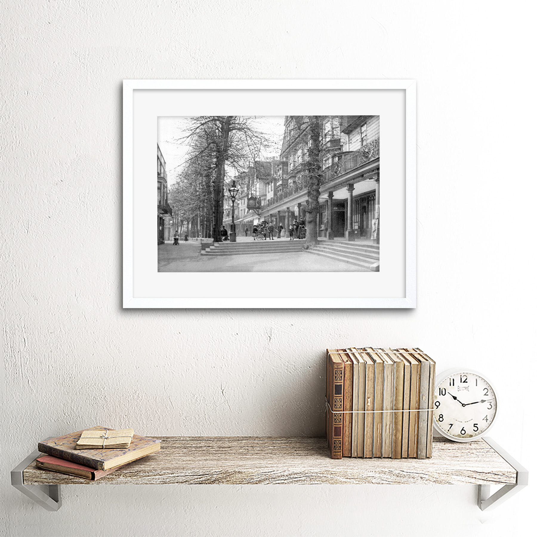 Vintage Foto Tunbridge Wells cobijas Inglaterra enmarcado impresión 12x16 pulgadas