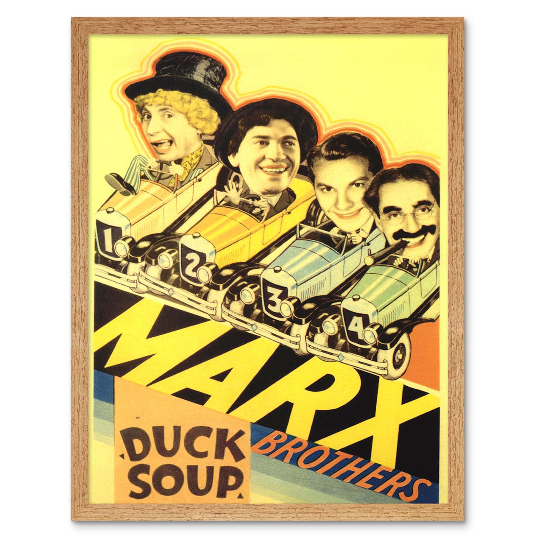 Movie Film Duck Soup Marx Brothers Comedy Musical Zeppo Usa 12X16 Framed Print