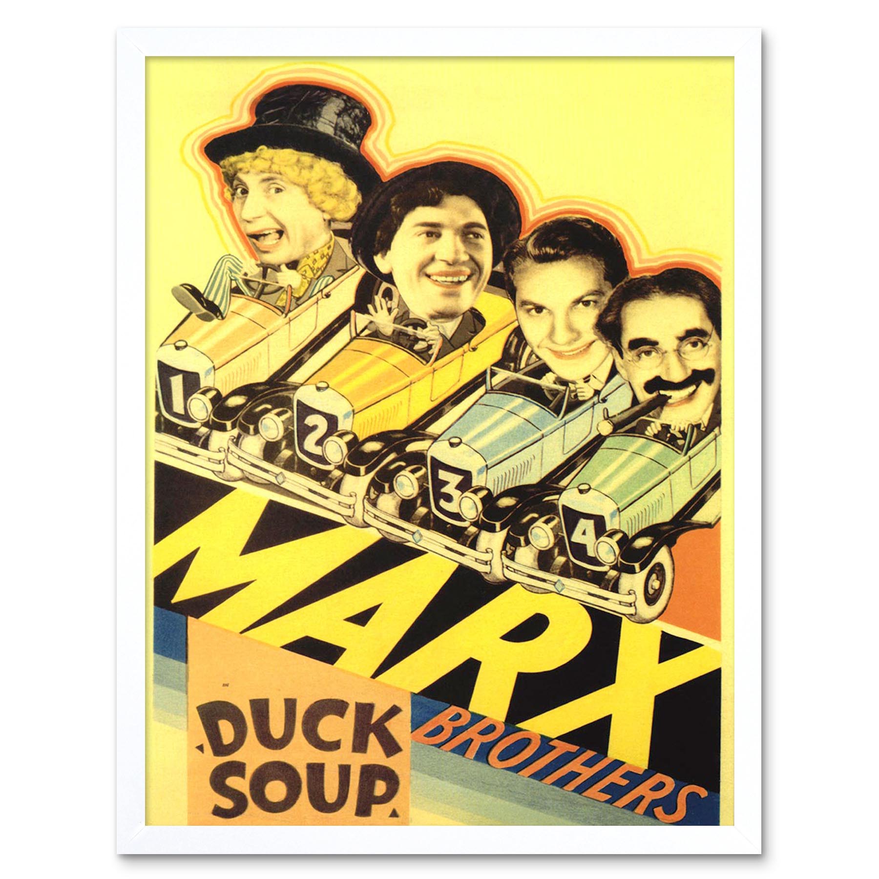 Movie Film Duck Soup Marx Brothers Comedy Musical Zeppo Usa 12X16 Framed Print