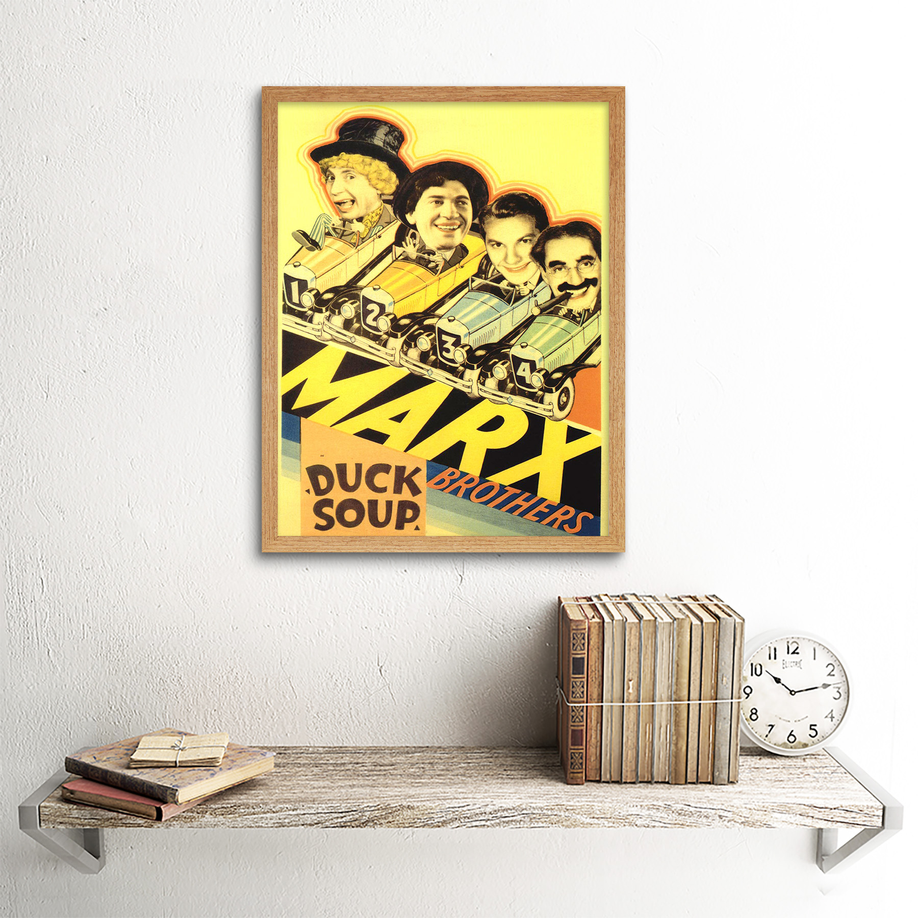 Movie Film Duck Soup Marx Brothers Comedy Musical Zeppo Usa 12X16 Framed Print