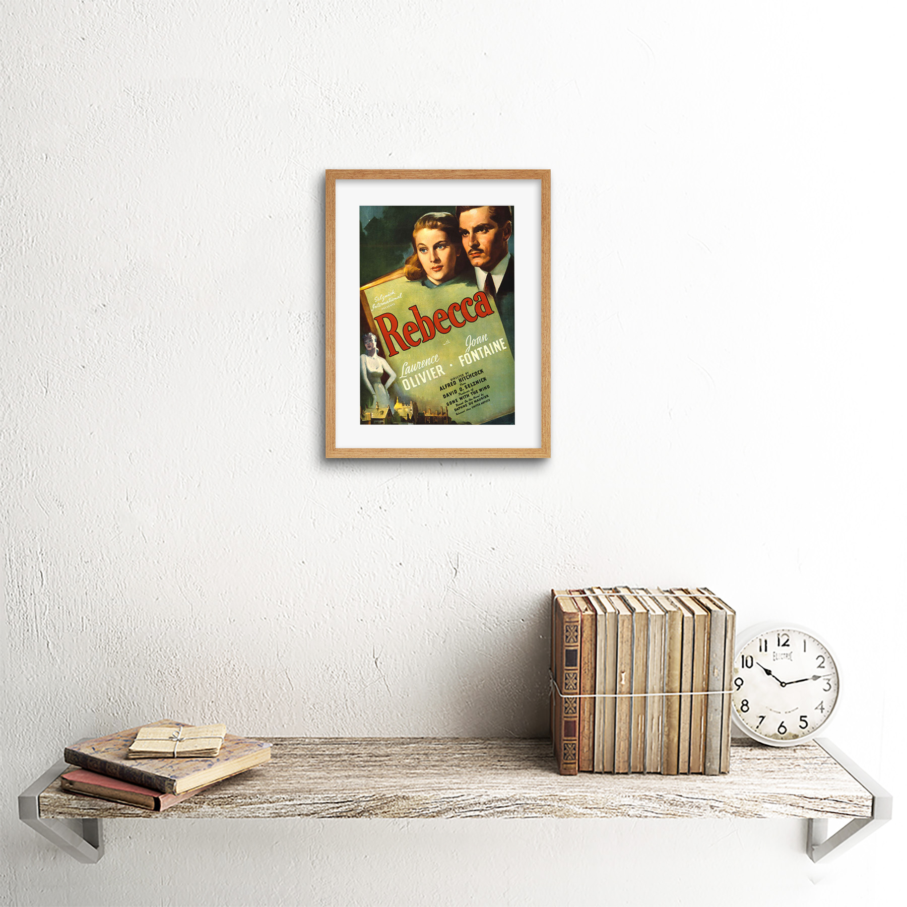 Ad Movie Film Rebecca Olivier Fontaine 30X40Cm Framed Art Print 9x7 Inch