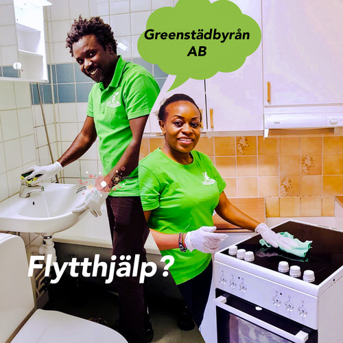 Bild Greenstädbyrån AB (Foton Lokalvårdare, Bild Städföretag)