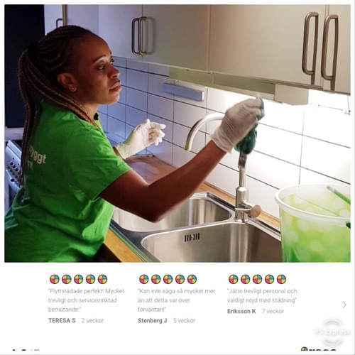 Bild Greenstädbyrån AB (Foton Lokalvårdare, Bild Städföretag)
