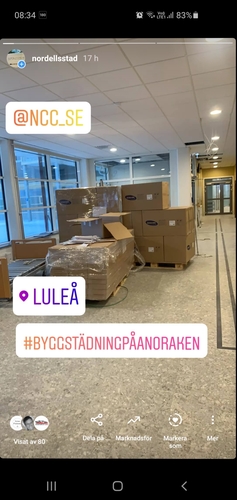 Bild NORDELLS STÄD AB (Foton Lokalvårdare, Bild Städföretag)