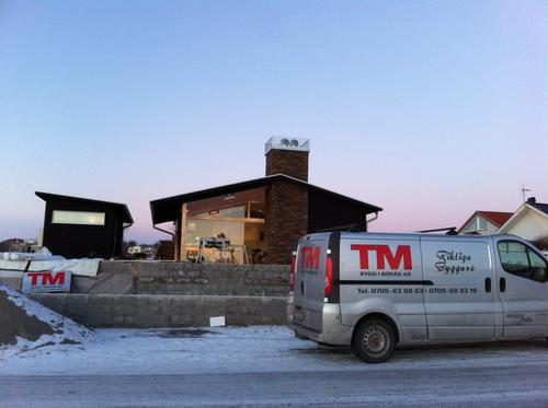 Bild TM Bygg i Borås (Foton Takläggare, Bild Takföretag)