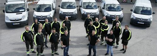 Bild Berland Tak AB (Foton Takläggare, Bild Takföretag)