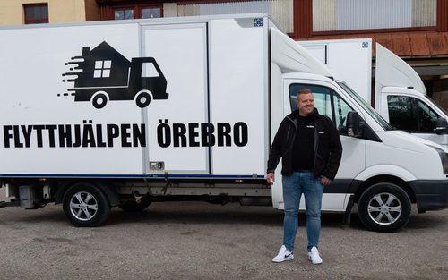 Bild Flytthjälpen i Örebro AB (Foton Lokalvårdare, Bild Städföretag)