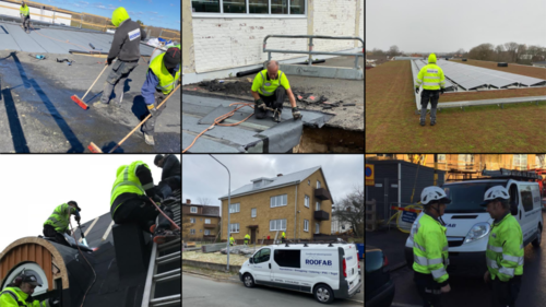 Företagsbild från ROOFAB GULTEKING AB