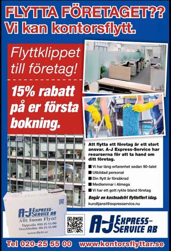 Bild från A-J Express-Service AB