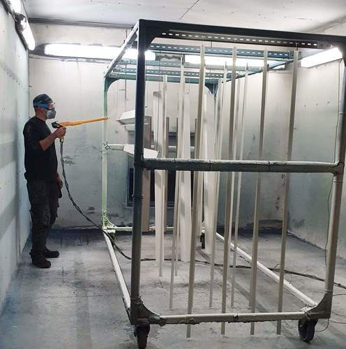 Bild från Mora Pulverlackering AB