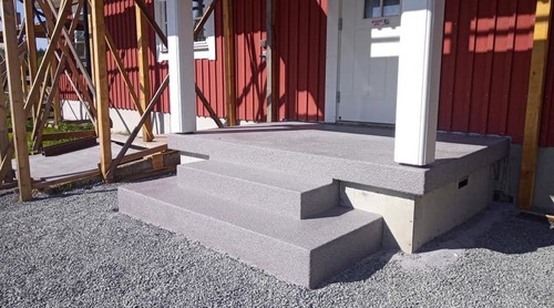 En trapprenovering gjord i Dalarna