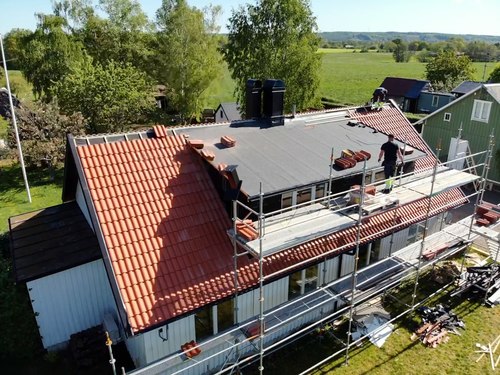 Företagsbild på Ramlösa Tak och Fasad AB – Ett takföretag i Skåne län 2022