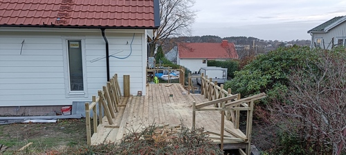 Altanbygge i Kungsbacka
