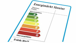 Energimärkt fönster
