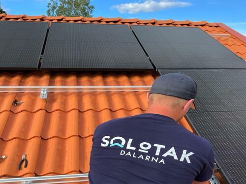 Solcellsinstallation