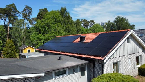 Solpaneler i Staffanstorp