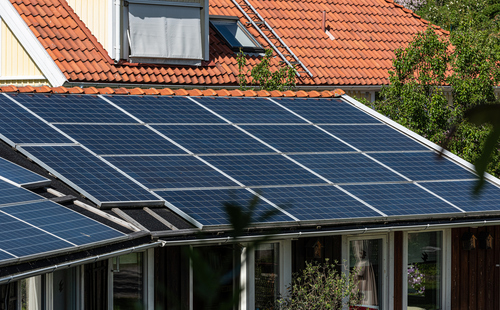 Solceller installerade i Sundsvall