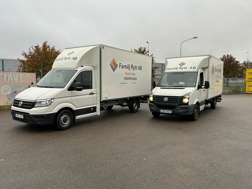 Företagsbild på Familjflytt AB – flyttare i Skåne län