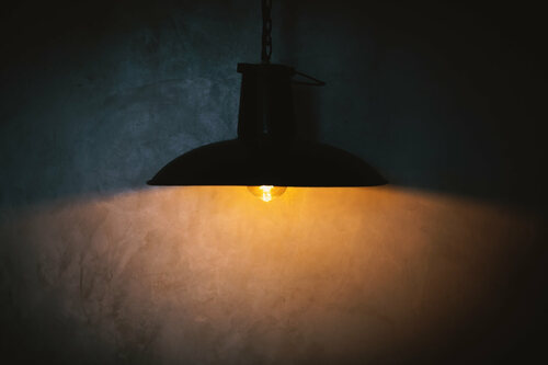 lampa med skönt ljus