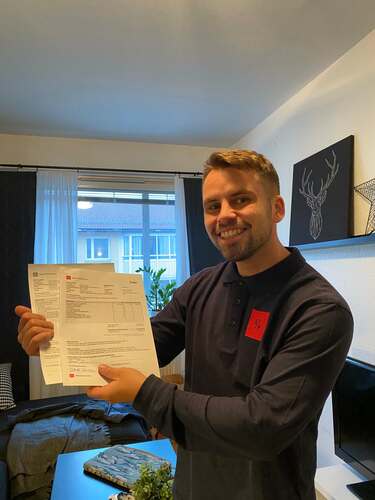 Niclas andra order i Sverige