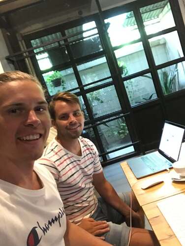 Victor & Niclas avtal Chiang Mai