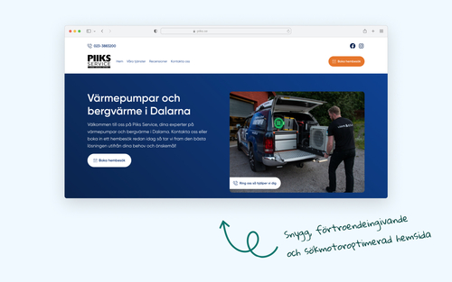 Piiks hemsida