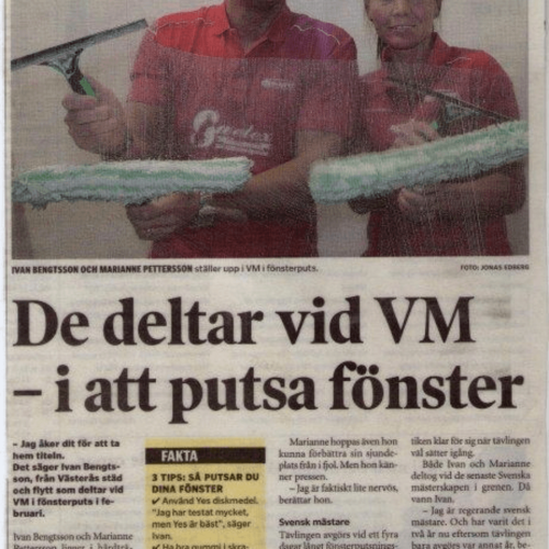 Bild på Putsarkungen AB – städföretag & lokalvårdare i Västerås (Västmanlands län)