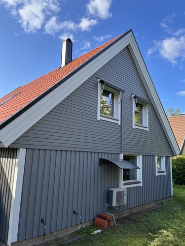Fasadmålning Huddinge