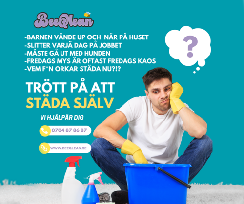 Företagsbild på BeeQlean Sverige AB – flyttare i Skåne län