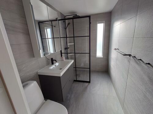 Nyrenoverat badrum i Linköping