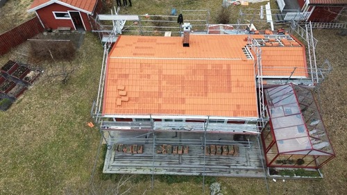 Företagsbild från MJ Tak Entreprenad AB