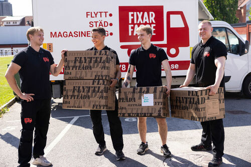 Företagsbild på FixarFasse – Ett flyttföretag i Falköping 2024