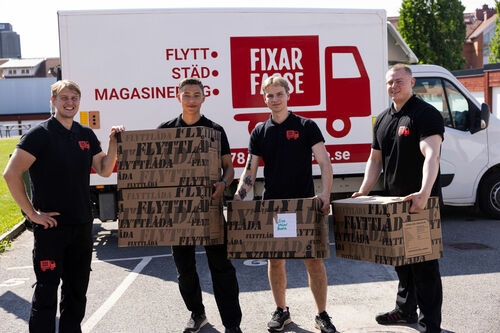 Företagsbild på FixarFasse – Ett flyttföretag i Västra Götalands län