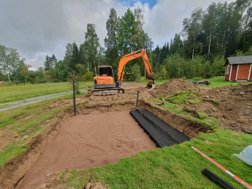 dränering rör