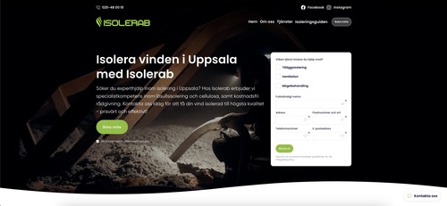 isolering uppsala