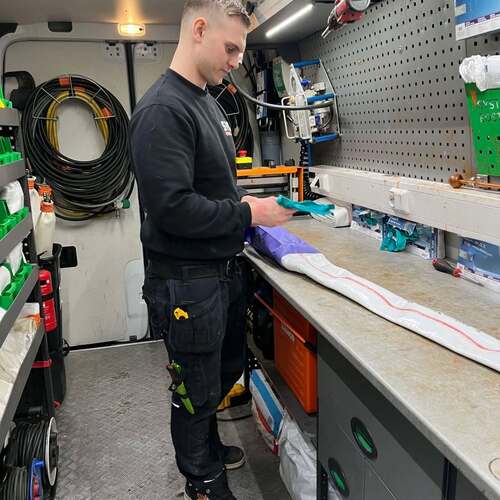 Företagsbild på Spolpatrullen AB – rörmokare i Uppsala län