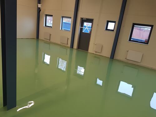 Företagsbild på Linköpings Industrigolv – snickare i Östergötlands län