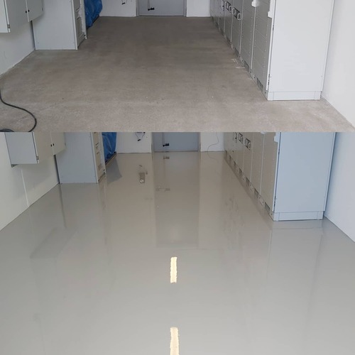 Företagsbild på Linköpings Industrigolv – snickare i Östergötlands län