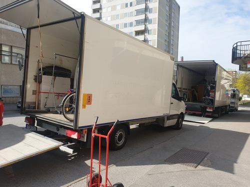 Bild från Huddinge Flytt AB