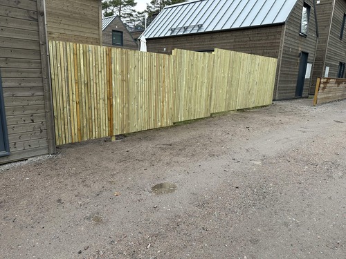 träplank byggt åt privatkund