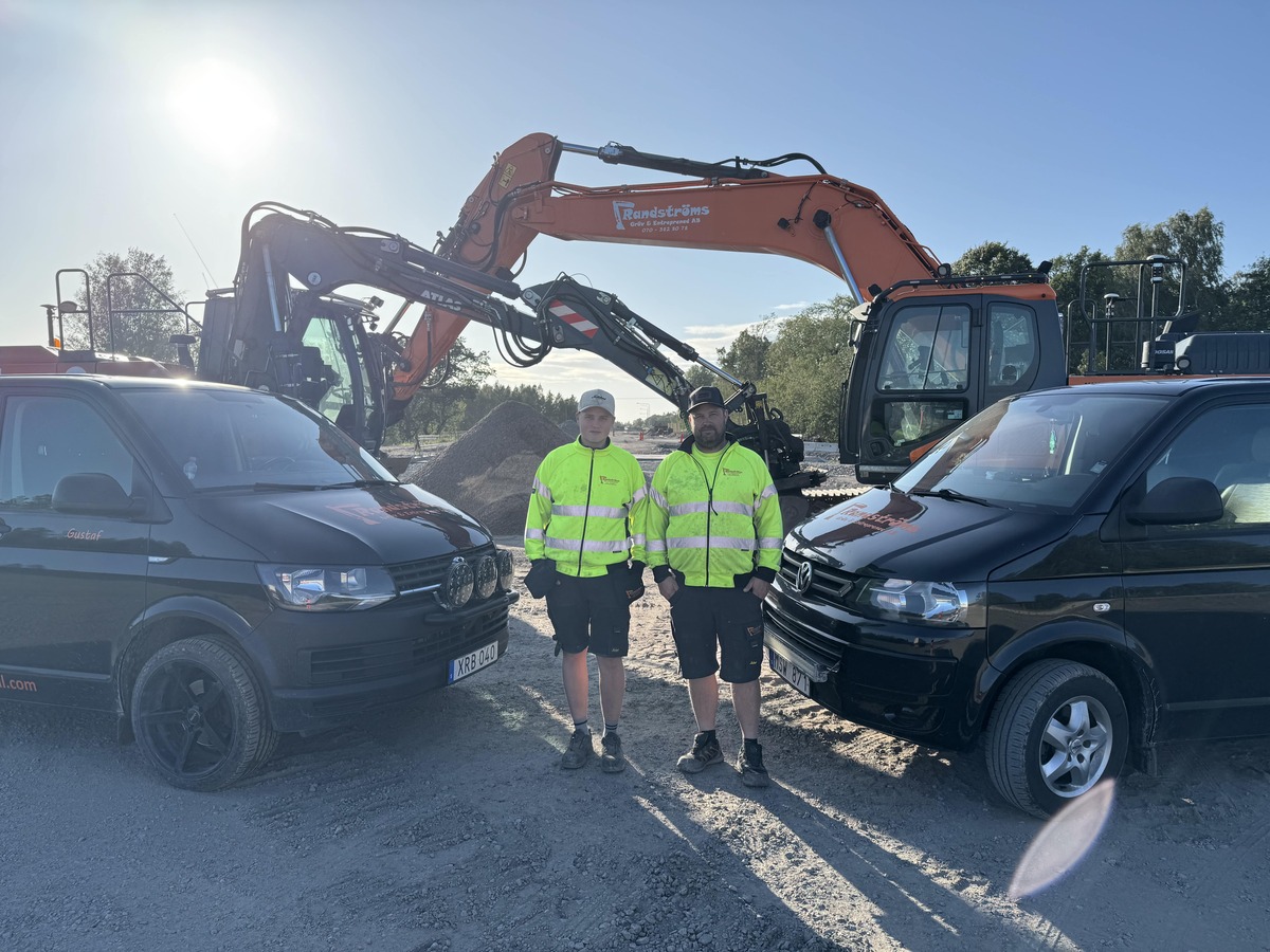 Företagsbild på Randströms Gräv o Entreprenad AB – Ett dräneringsföretag i Dalarnas län