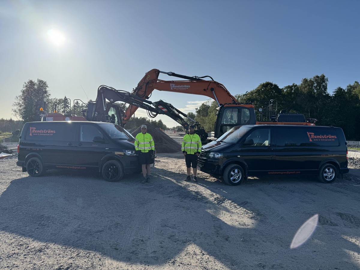 Företagsbild på Randströms Gräv o Entreprenad AB – Ett dräneringsföretag i Ludvika 2025