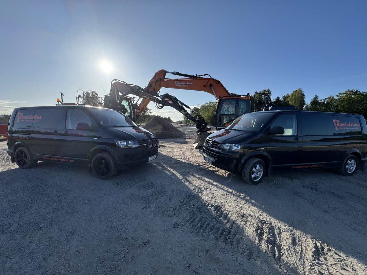 Företagsbild på Randströms Gräv o Entreprenad AB – Ett dräneringsföretag i Ludvika