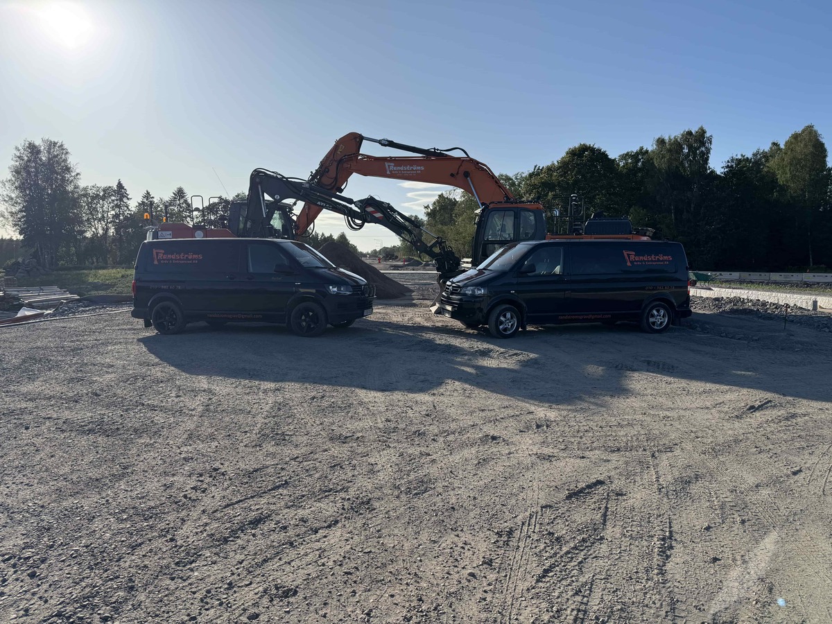 Företagsbild på Randströms Gräv o Entreprenad AB – Ett dräneringsföretag i Dalarnas län