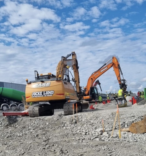 Företagsbild på Jocke Lund Entreprenad AB – Ett dräneringsföretag i Malung