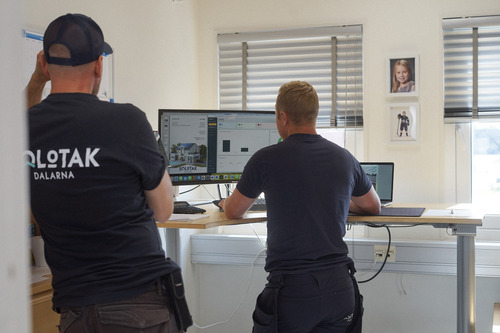 PLanerar takprojekt i Orsa
