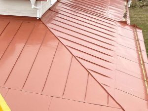 plåttak nyligen bytt