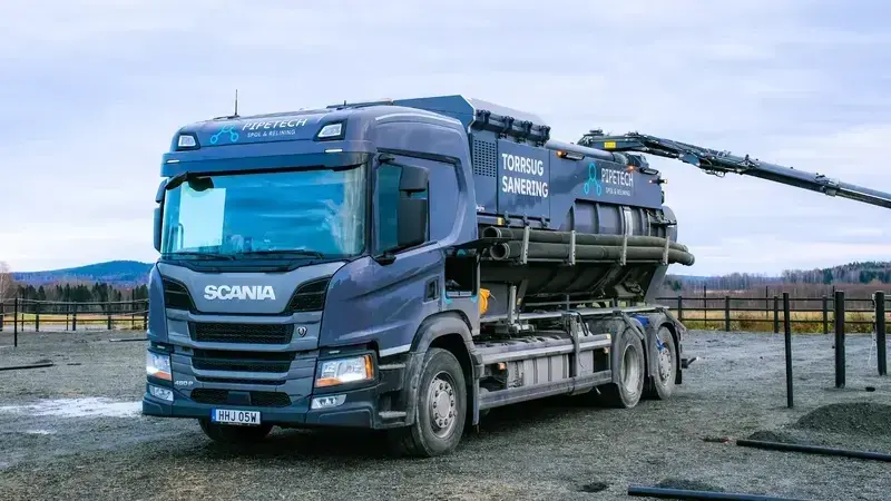 Företagsbild på Pipetech Spol & Relining – rörmokare i Dalarnas län