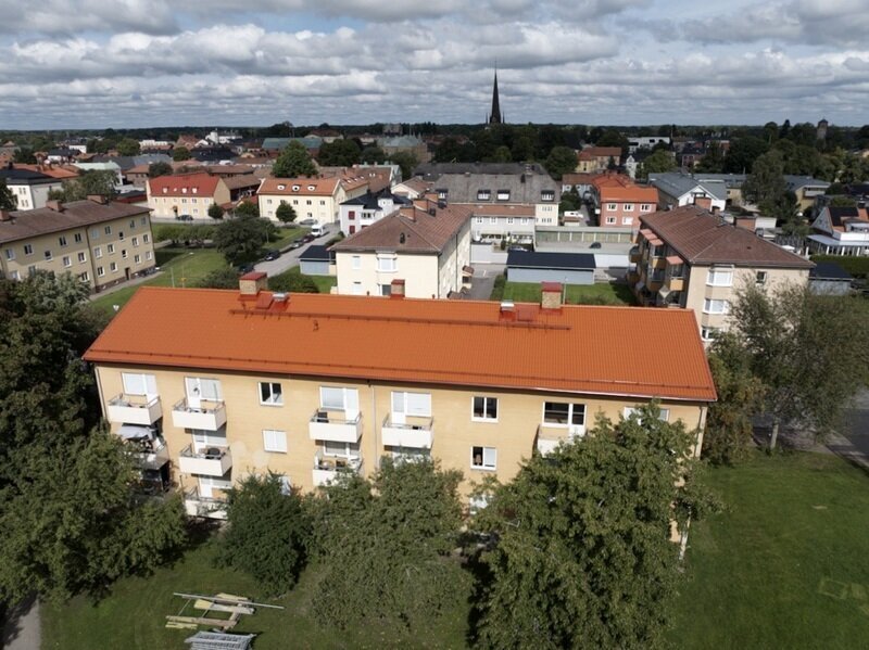 Takbyte utfört av Husdesign Gruppen, takläggare för Trosa med omnejd